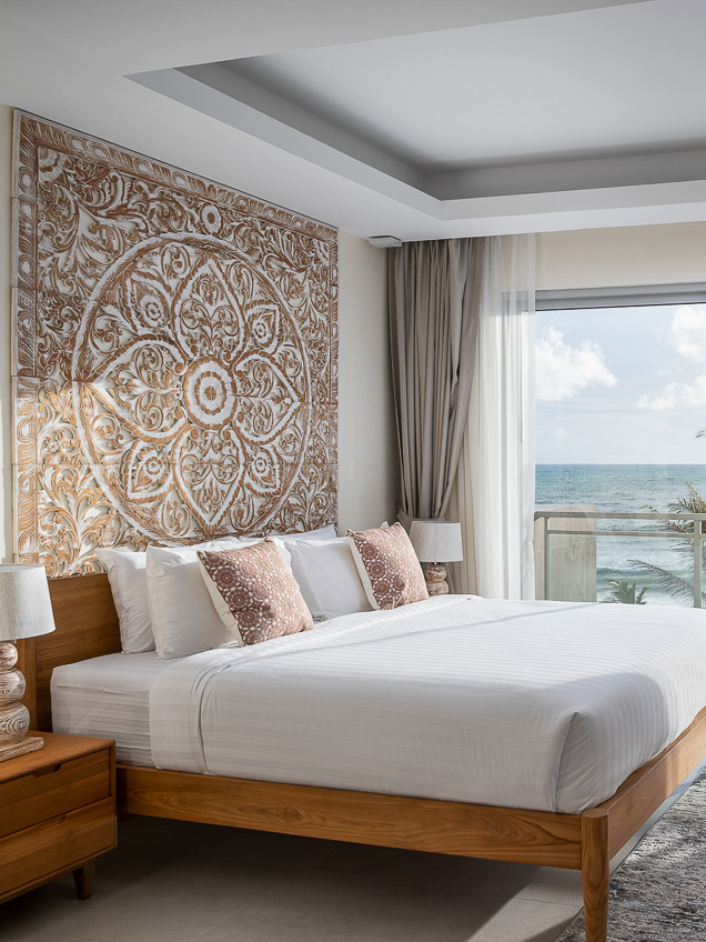 Фото к работе Дизайн интерьера апартаментов люкс с видом на море в проекте Angsana Beach Front
