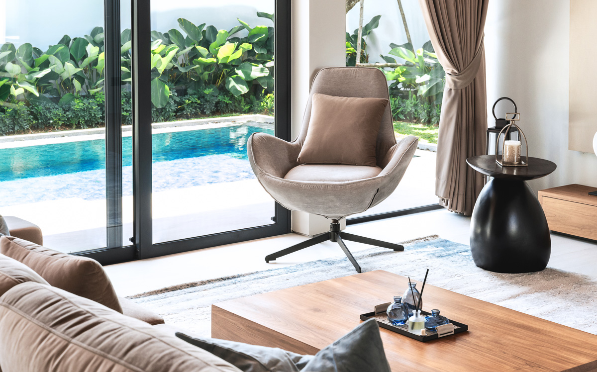 Photo of Interior design, indoor and outdoor custom furniture in Botanica Modern Loft 5