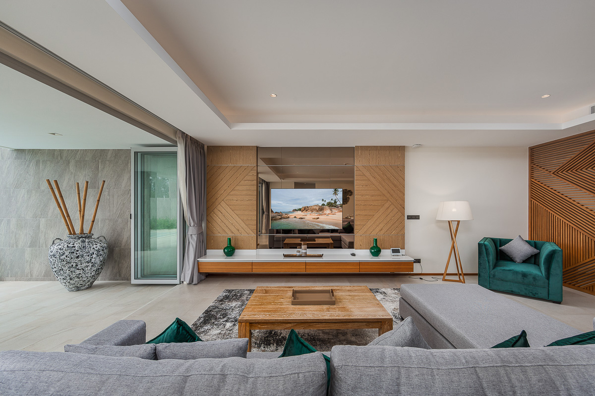 Фото к работе Дизайн интерьера апартаментов люкс с видом на море в проекте Angsana Beach Front 2