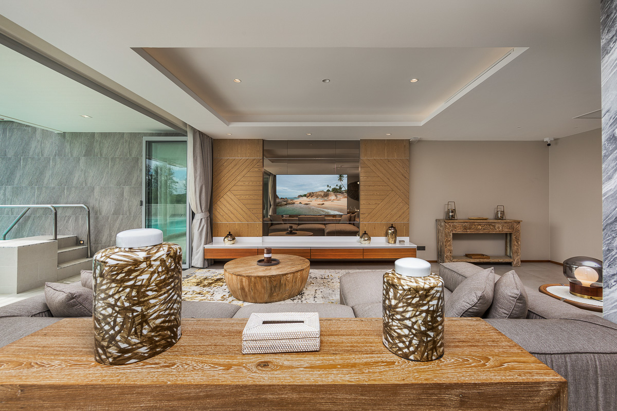 Фото к работе Дизайн интерьера апартаментов люкс с видом на море в проекте Angsana Beach Front 3