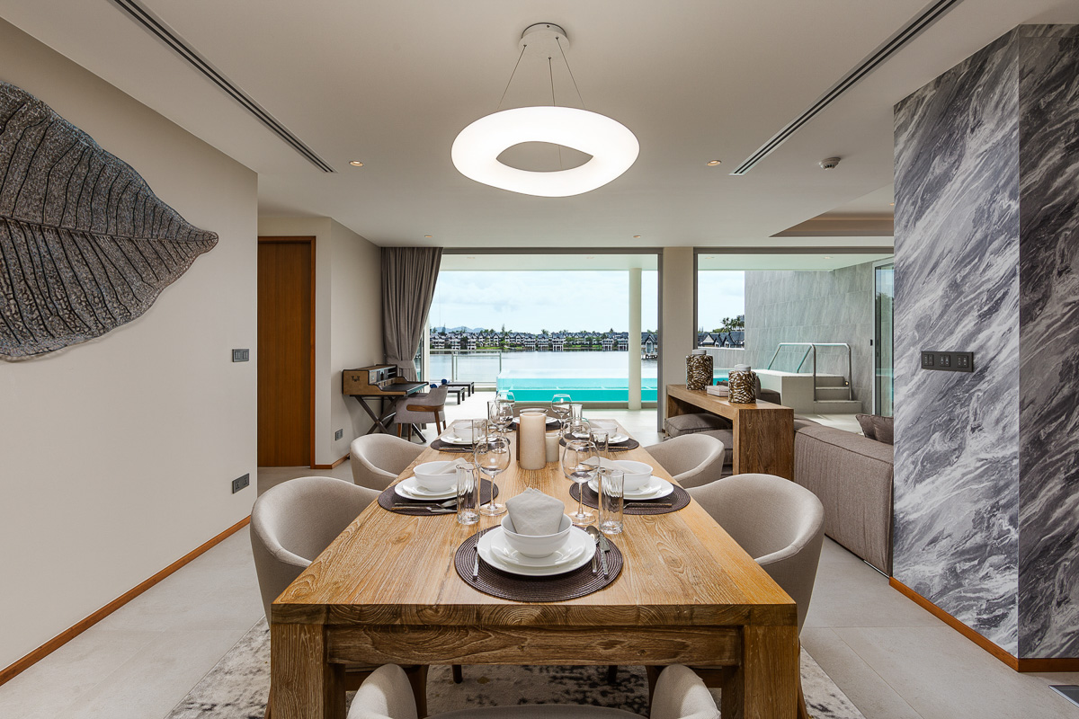 Фото к работе Дизайн интерьера апартаментов люкс с видом на море в проекте Angsana Beach Front 4